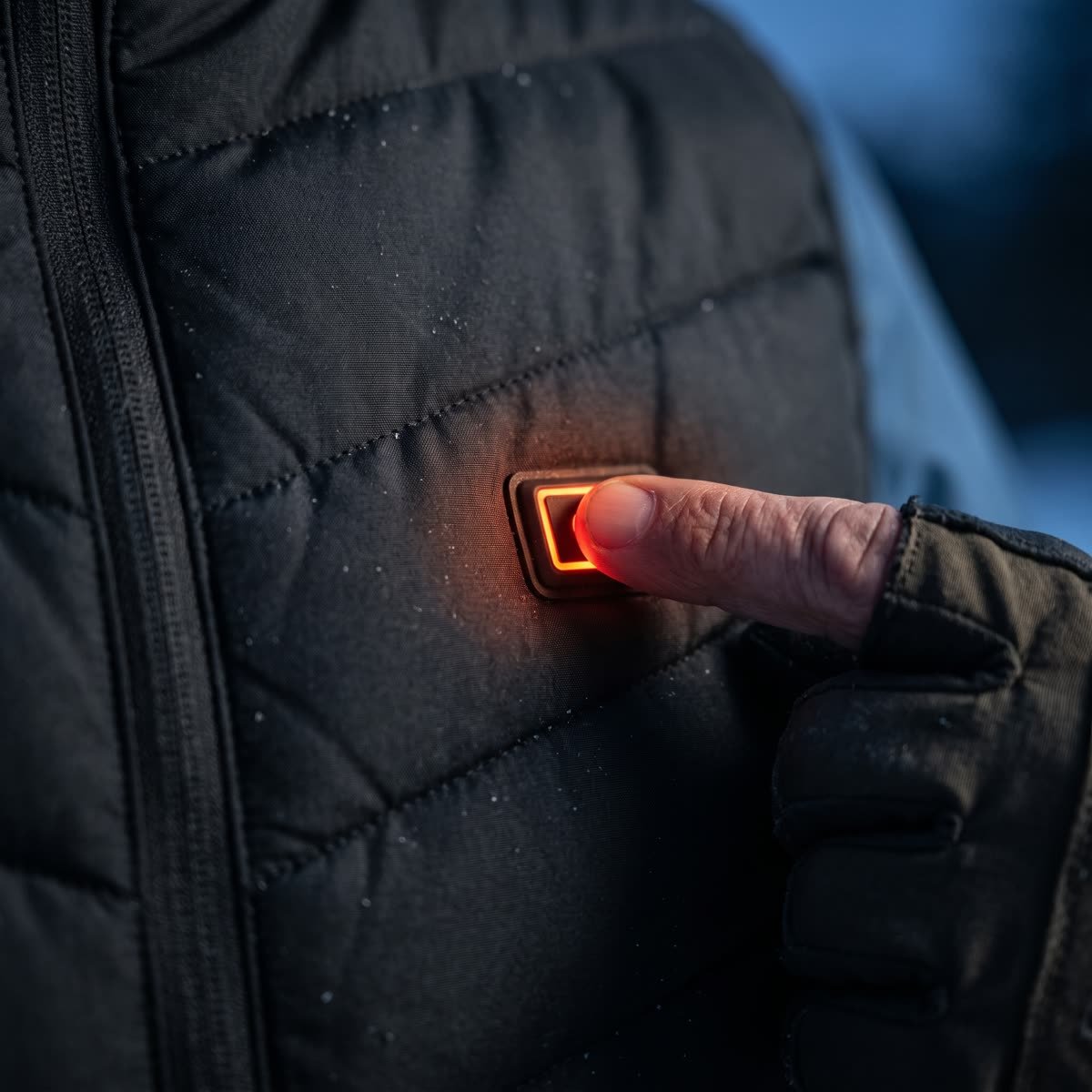 Control button close-up